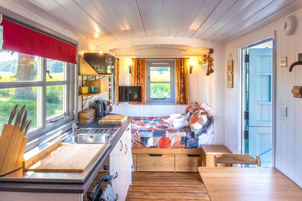 The Hideaway Hut - 1 Bed Shepherds Hut - Hereford Exteriér fotografie
